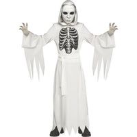 The Revenant Costume for Kids, White Hooded Robe with Mask