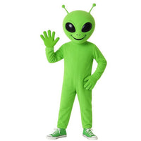 Costume de petit homme vert pour enfants, combinaison verte