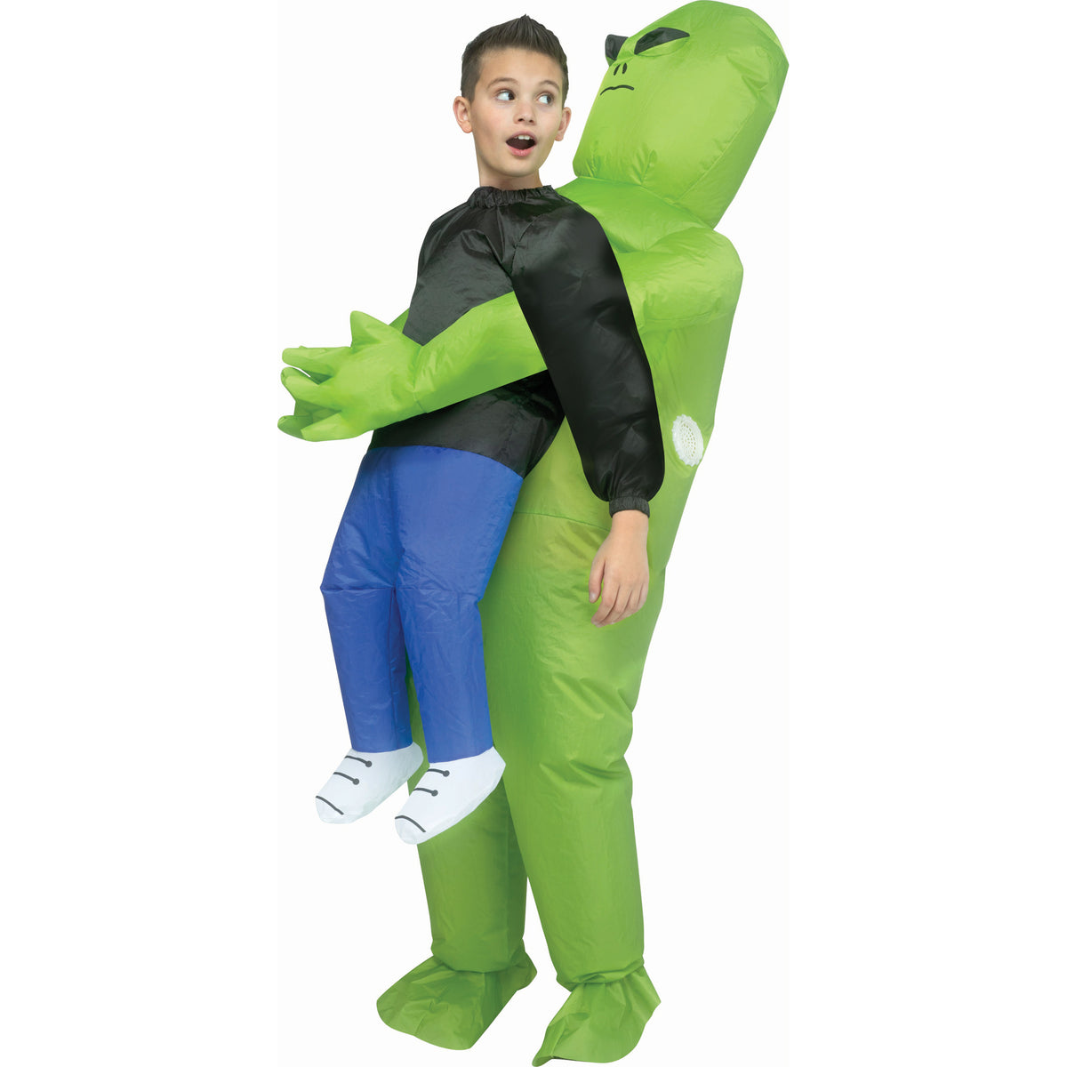 Costume gonflable d’enlèvement extraterrestre pour enfants