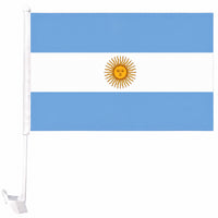 Argentina Car Flag, 1 Count