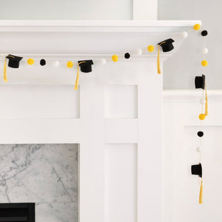Classy Grad Pompom and Grad Cap Tassels, 48 Inches, 1 Count