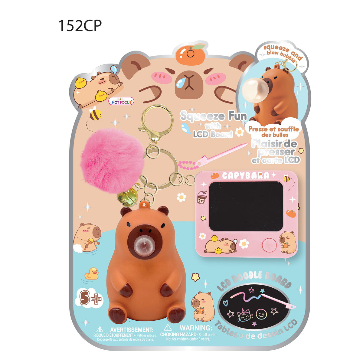Squishy W/ LCD Board Capybara