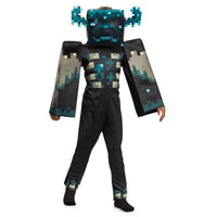 Minecraft Warden Deluxe Costume for Kids, Jumpsuit and Mask