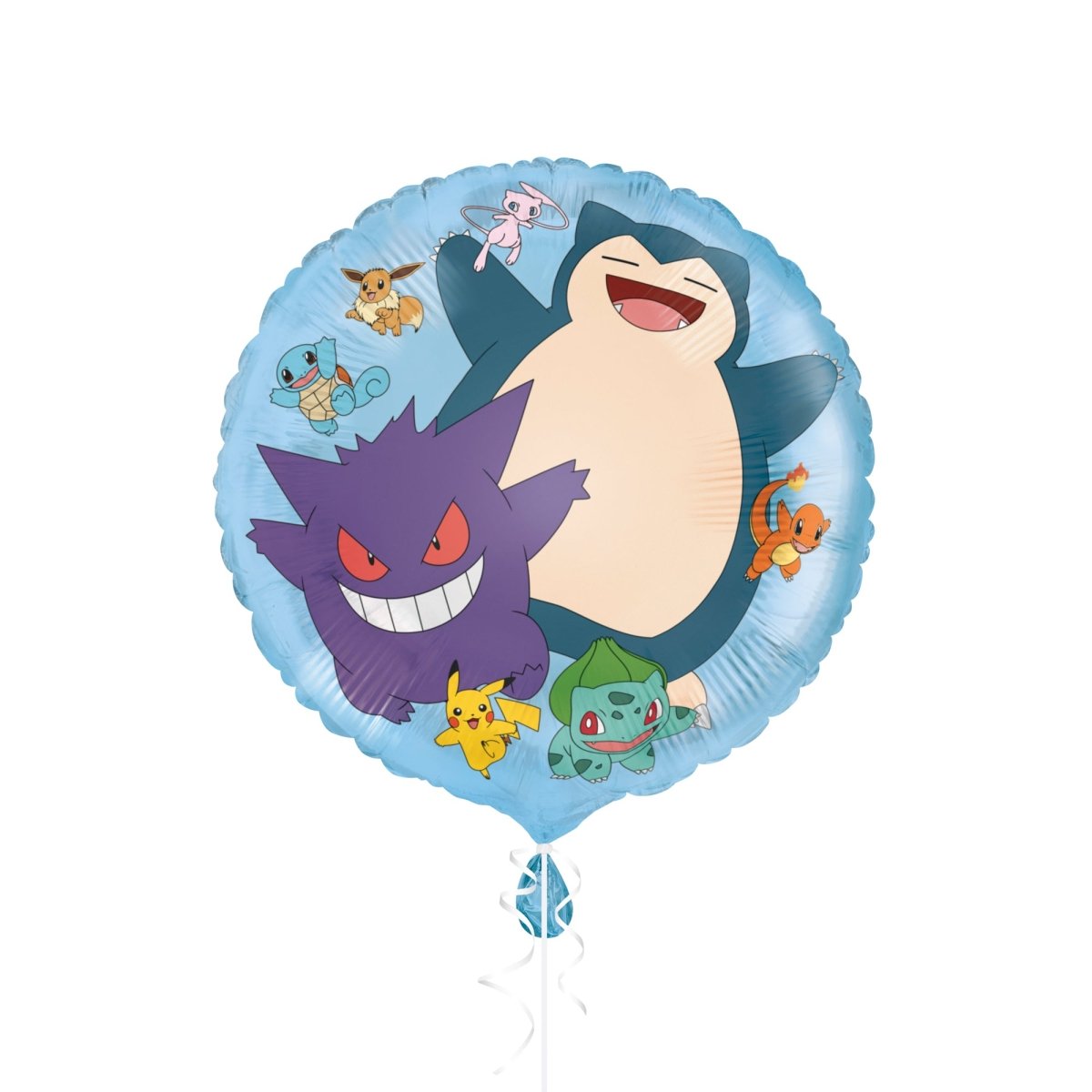 Ballon mylar rond de Pokémon, 18 pouces, 1 unité