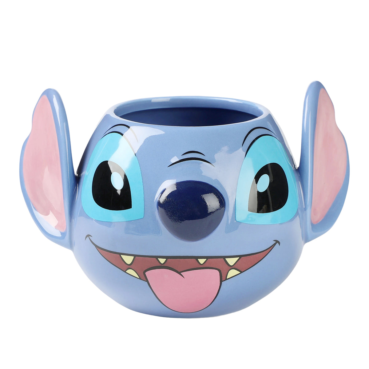 Stitch Sculpted Ceramic Mug, Disney, 1 Count