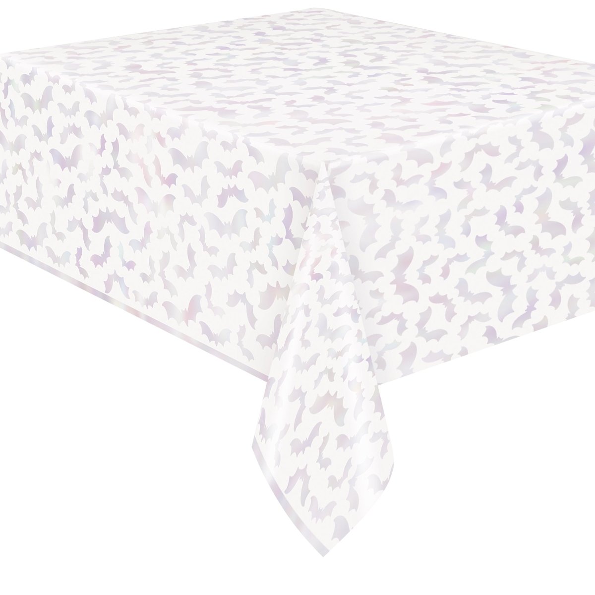 Nappe rectangulaire en plastique d’Halloween adorable, 54 x 84 pouces, 1 unité