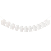 Adorable Halloween Ghost Paper Garland, 84 Inches, 1 Count