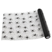 Halloween Bash Mesh Spider Table Runner, 1 Count