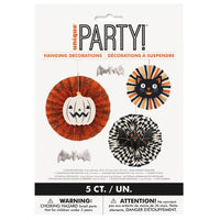 Halloween Bash Hanging Decoration Kit, 5 Count