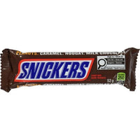 Snickers Chocolate Bar, 52g, 1 Count