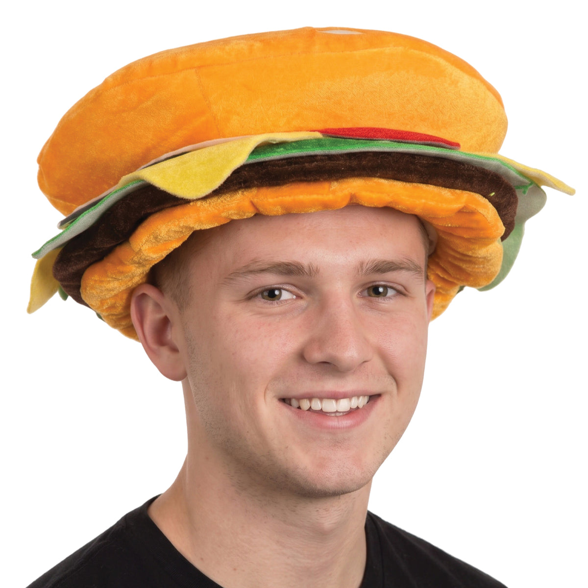 Hamburger hat for adults