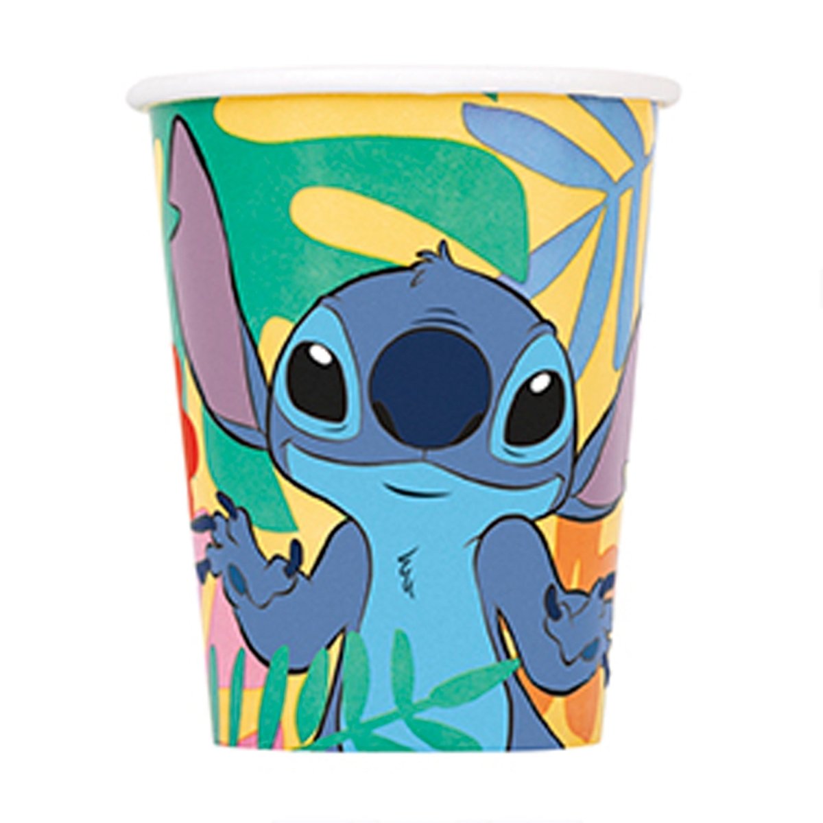 Stitch Party Paper Cups, Disney, 9 Oz, 8 Count
