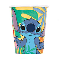 Stitch Party Paper Cups, Disney, 9 Oz, 8 Count