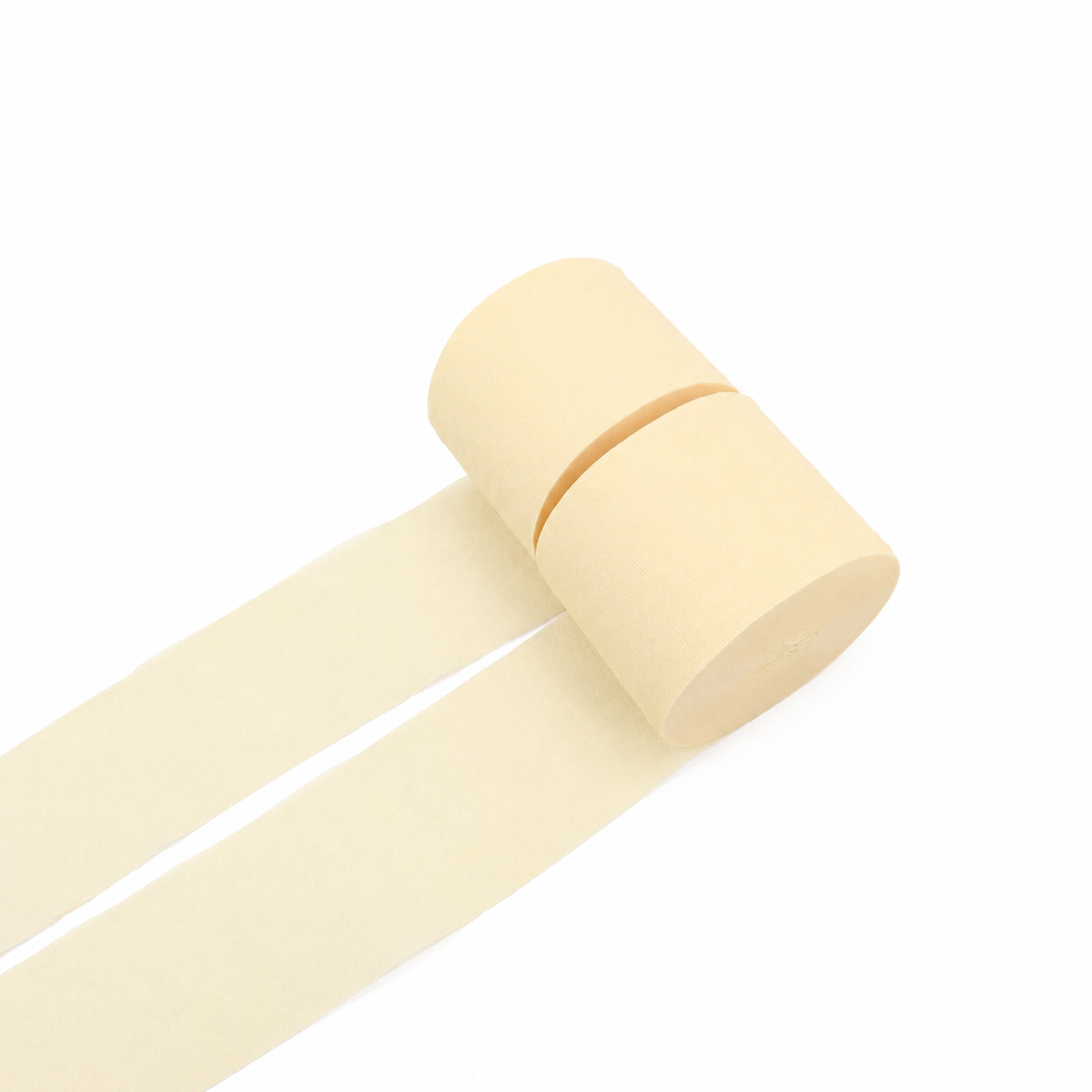 Ivory Paper Crepe Streamer, 82 Ft, 2 Count