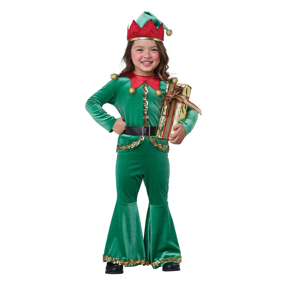 Costume de lutin joyeux de Noël pour tout-petits