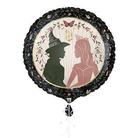 Wicked Round Foil Balloon, 18 Inches, 1 Count