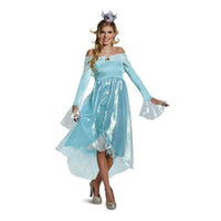 Costume deluxe de Rosalina de Super Mario pour adultes, robe et coiffe