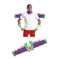 Toy Story Buss Lightyear Costume Kit for Adults, Disney, Hood, Gloves and Jet Pack
