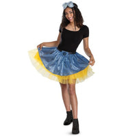 Ensemble de costume Minions pour adultes, jupe et lunettes