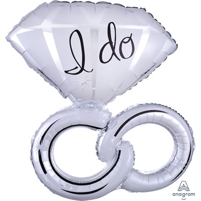 Supershape - I Do! Wedding Rings