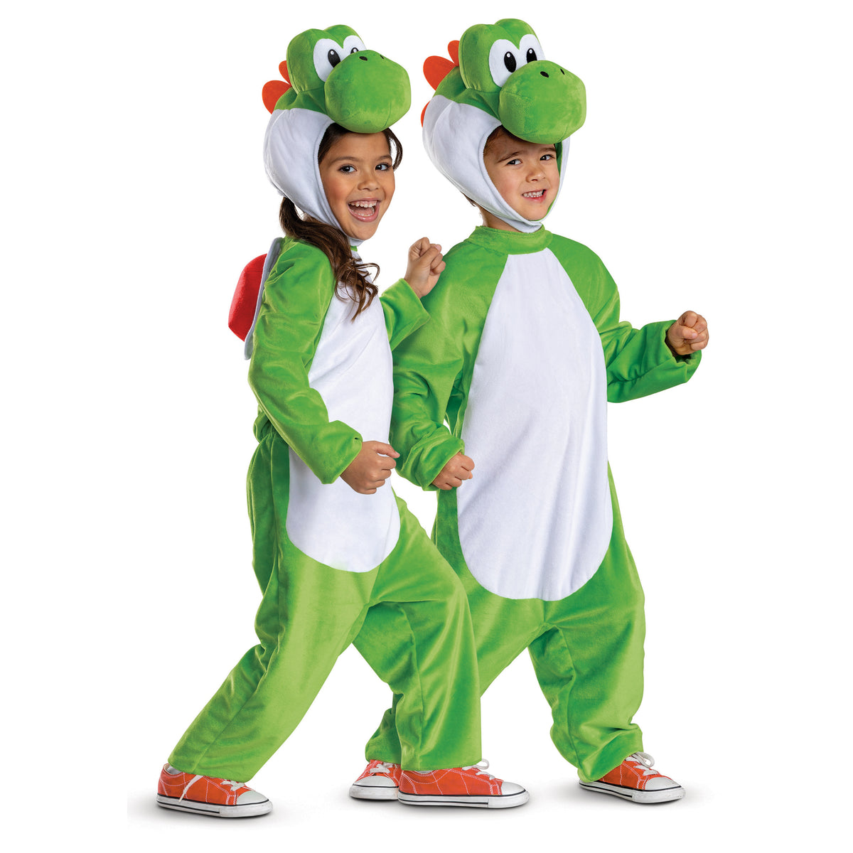 Costume de Yoshi pour bébés et tout-petits, Super Mario, combinaison et coiffe
