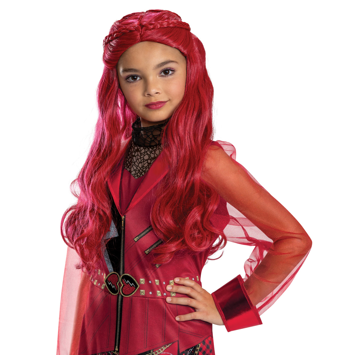 Perruque classique de Red pour enfants, Descendants