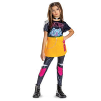 Kpop Demon Hunters Mira Costume for Kids, Jumpsuit with Skirt