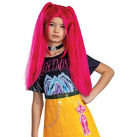Kpop Demon Hunters Mira Wig for Kids, Pink Wig