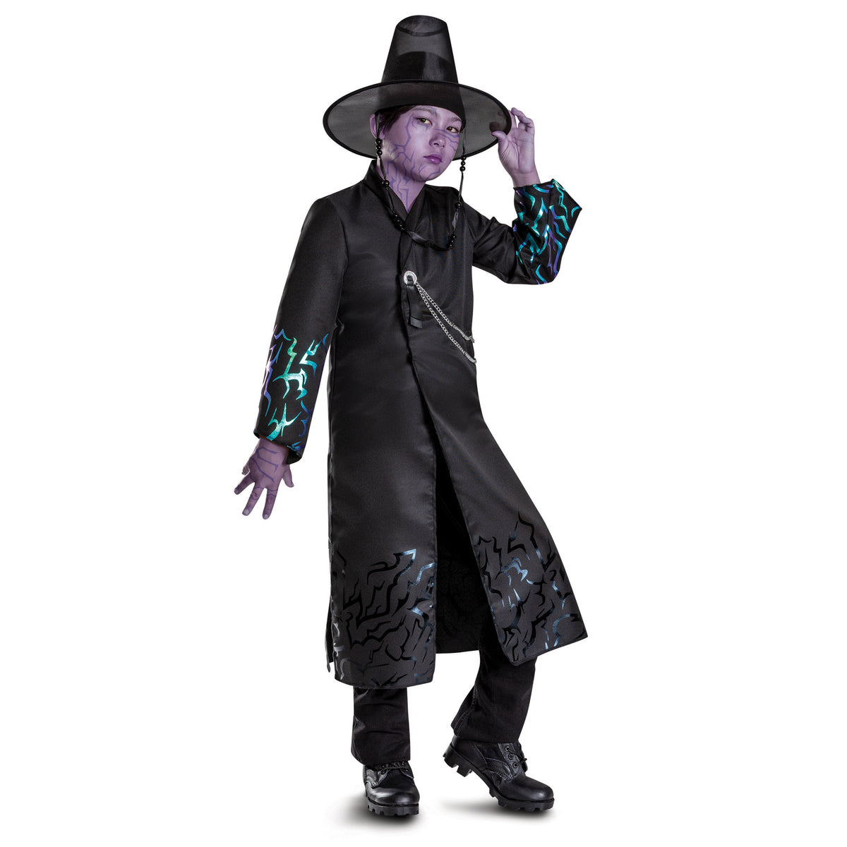 Kpop Demon Hunters Saja Boys Classic Costume for Kids, Robe with Shirt and Hat