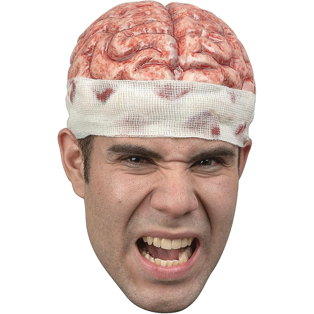 Calotte avec cerveau exposé pour adultes