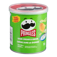Chips Pringles à la crème sure et oignon, 39g, 1 unité
