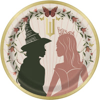 Wicked Small Round Dessert Paper Plates, 7 Inches, 8 Count