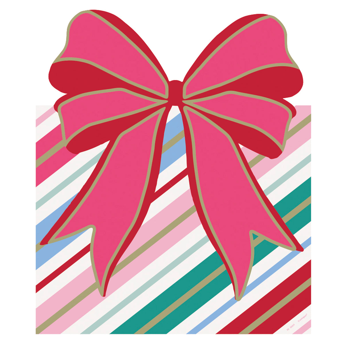 Christmas Fun - Gift boxed Shaped Paper Placemats 8/Pkg
