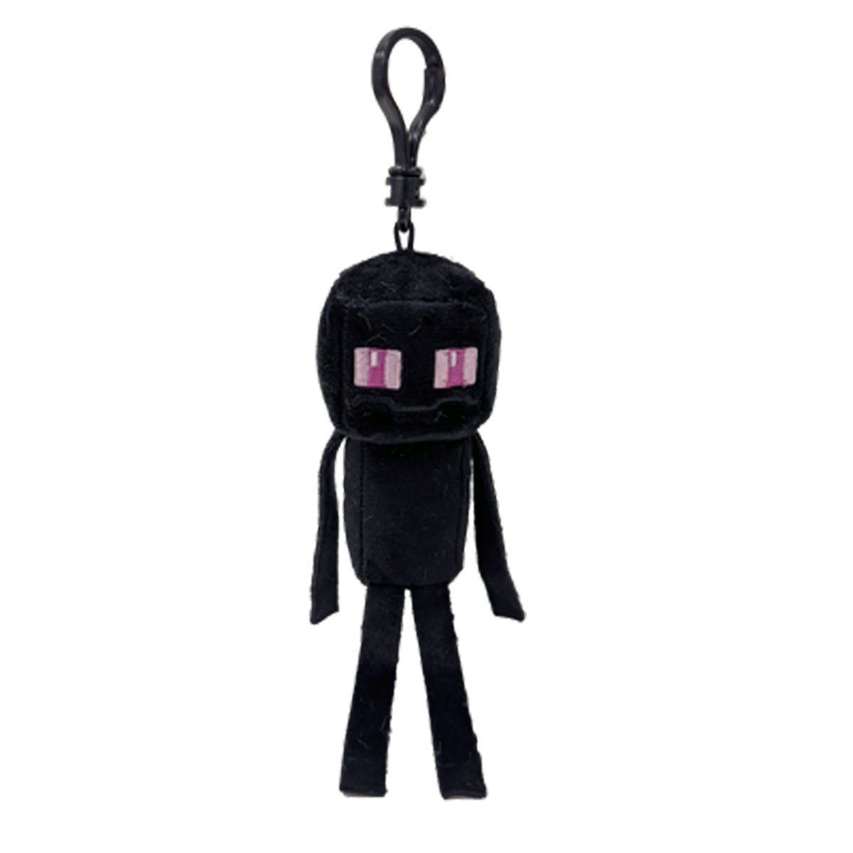 Peluche Floppy TY avec attache, Enderman, Minecraft, 5 pouces, 1 unité