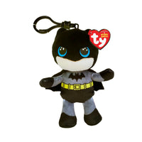 TY Floppy Plush with Clip, Batman, DC Comics, 5 Inches, 1 Count