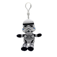 TY Floppy Plush with Clip, Stormtrooper, Star Wars, 5 Inches, 1 Count