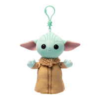 TY Floppy Plush with Clip, Grogu, Star Wars, 5 Inches, 1 Count