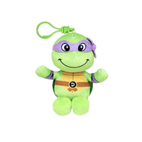 TY Floppy Plush with Clip, Donatello, Teenage Mutant Ninja Turtles, 5 Inches, 1 Count
