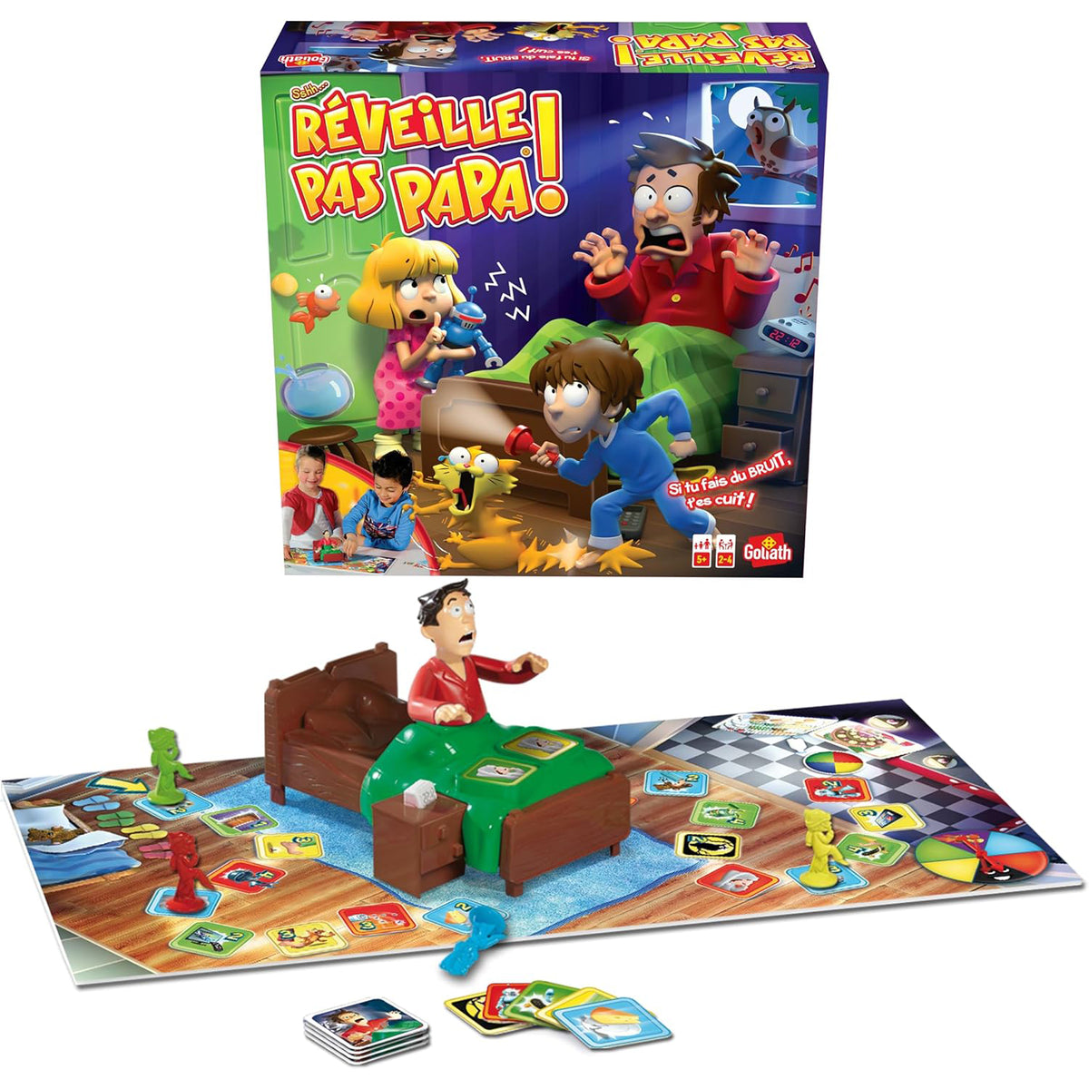 Jeu "Réveille pas papa!", 1 unité