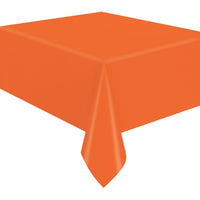 Orange Plastic Table Cover Roll, 40 x 1200 Inches, 1 Count
