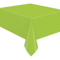 Neon Green Plastic Table Cover Roll, 40 x 1200 Inches, 1 Count