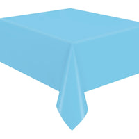 Light Blue Plastic Table Cover Roll, 40 x 1200 Inches, 1 Count