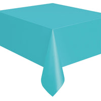 Teal Plastic Table Cover Roll, 40 x 1200 Inches, 1 Count