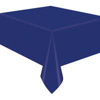 Navy Blue Plastic Table Cover Roll, 40 x 1200 Inches, 1 Count