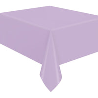 Lavender Purple Plastic Table Cover Roll, 40 x 1200 Inches, 1 Count