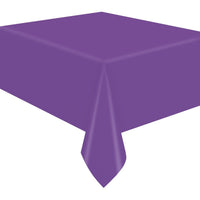 Neon Purple Plastic Table Cover Roll, 40 x 1200 Inches, 1 Count
