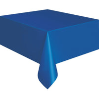 Royal Blue Plastic Table Cover Roll, 40 x 1200 Inches, 1 Count