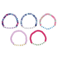 KPop Demon Hunters Beaded Bracelets, 5 Count
