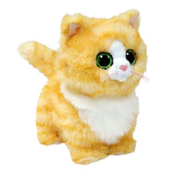 TY Beanie Boo's Orange Cat Plush, Melanie, 6 Inches, 1 Count