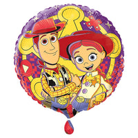 Ballon mylar rond d’Histoire de Jouet, 18 pouces, 1 unité